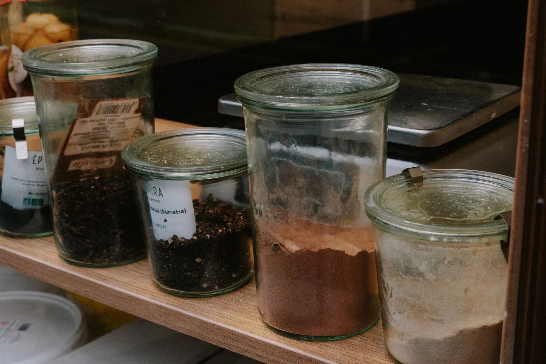 Mouse droppings scattered near pantry food storage in South King County home